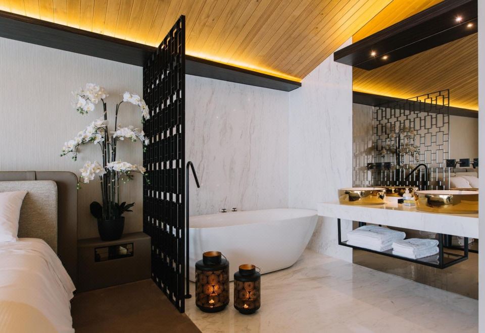 带阳台的小型套房