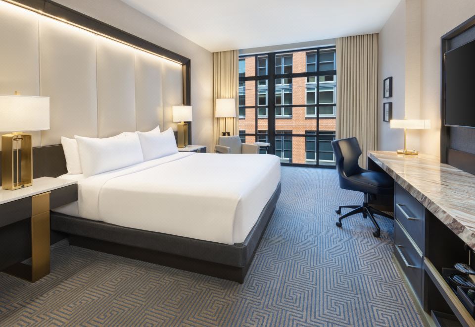 經典房帶1張特大床 行動無障礙,無障礙淋浴