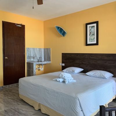 Family Quadruple Room, 1 Bedroom, Private Bathroom, Sea View