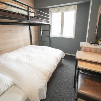 Double/Single Bunk Roomnon Smoking 天然温泉　さくらの湯　スーパーホテルさいたま・大宮駅西口 クーポン