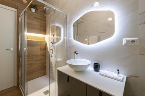 带海景的双人房