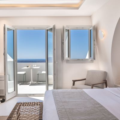 Honeymoon Suite with Private Hot Tub and Caldera View Akra Suites Promo Code