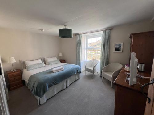 带海景的双人房