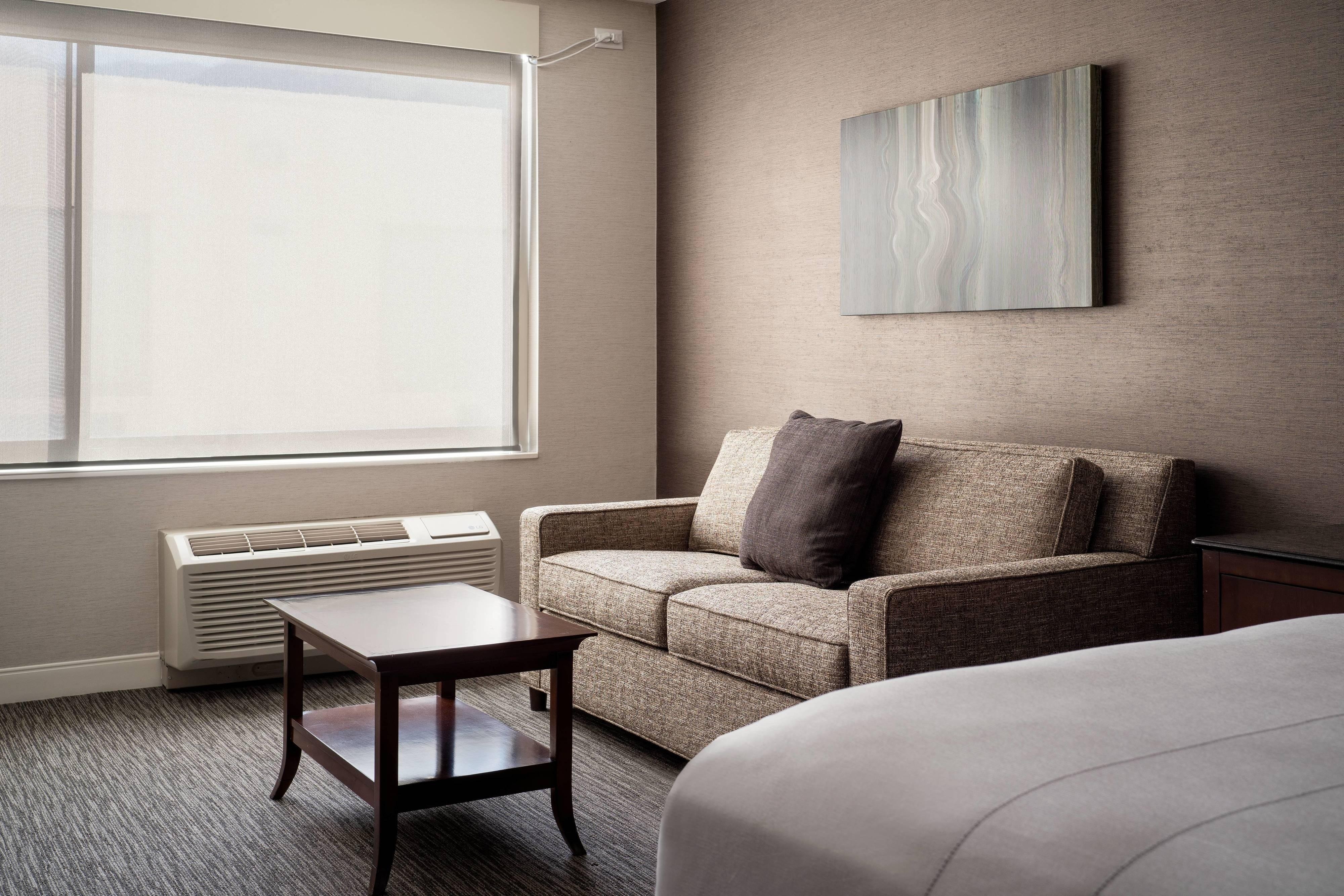 较大的特大床间 - 带梳化床