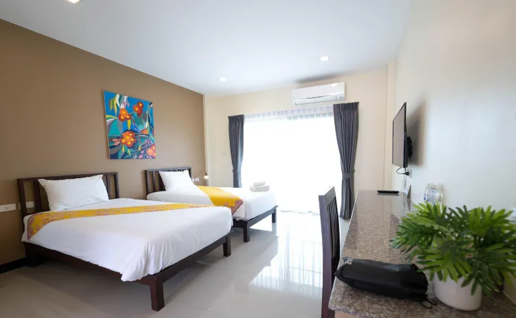 ห้องซูพีเรียร์วิวแม่น้ำเตียงแฝด