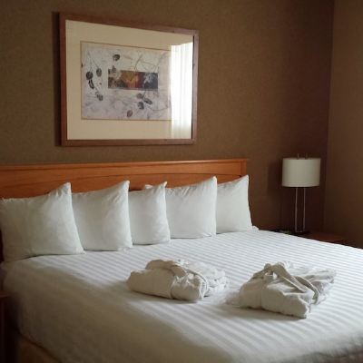 Suite with One King Bed and One Queen Bed-Non-Smoking Days Inn & Suites by Wyndham West Edmonton Promo Code