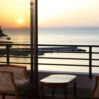 和風オーシャンビュールーム(浴室) 碧き凪ぎの宿　明治館 クーポン