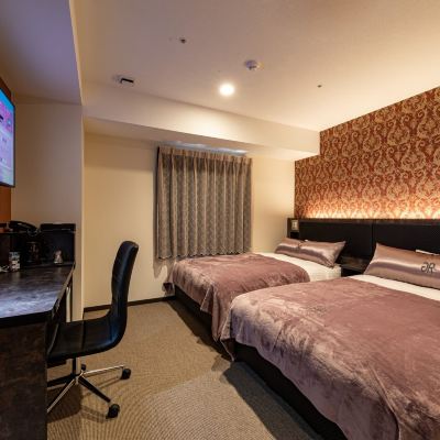 雙床房-禁菸 神戶三宮人工溫泉二股湯之華格林裡奇飯店優惠