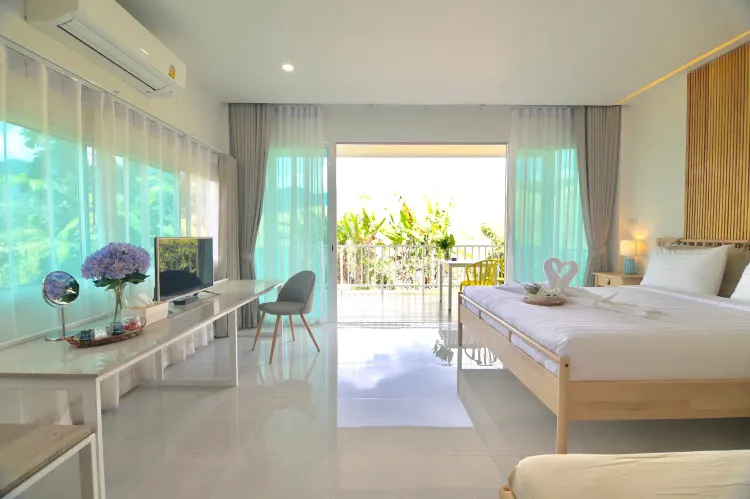 ห้องดีลักซ์ วิวภูเขา