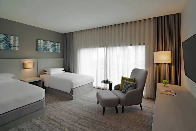 ห้องมาตรฐานเตียงแฝดปลอดบุหรี่