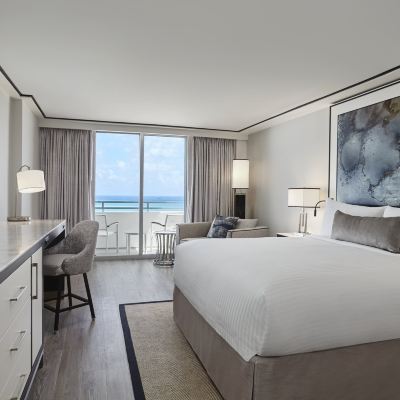 Ocean View King Room with Balcony