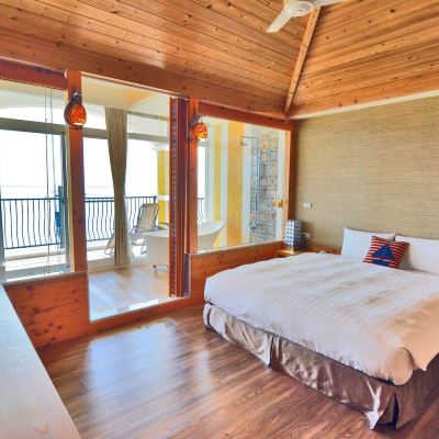 巴里島海景雙人房 台東海平面民宿優惠