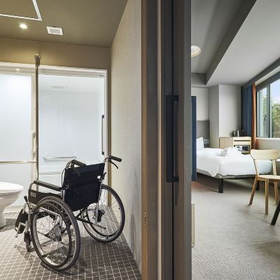 通用房雙床寬度110cm 【雙床房】 【無煙】 京都潤恩飯店優惠