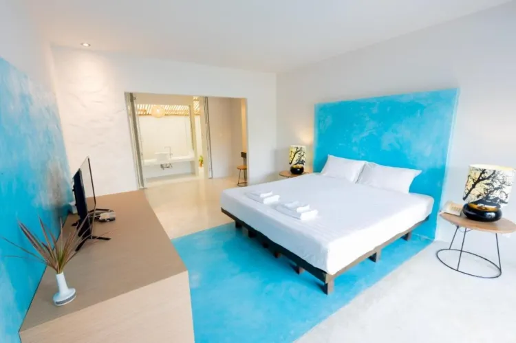 ห้องพักพร้อมระเบียง(เตียงคิงไซส์)