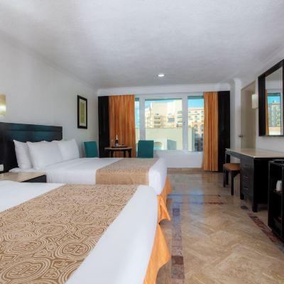 Standard Room, 2 Double Beds, City View Krystal Cancun Promo Code