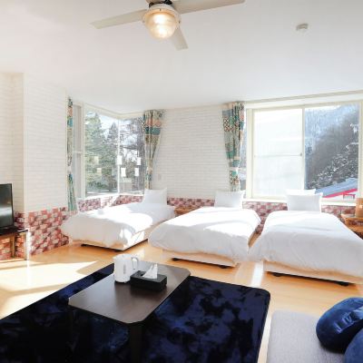 エグゼクティブルーム(ご利用人数4名)(1ベッドルーム) リフトイン白馬五竜グローバルスキー場 クーポン