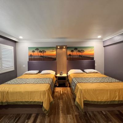 Double Room With Two Double Beds Patio Motel, Los Angeles - LAX Promo Code