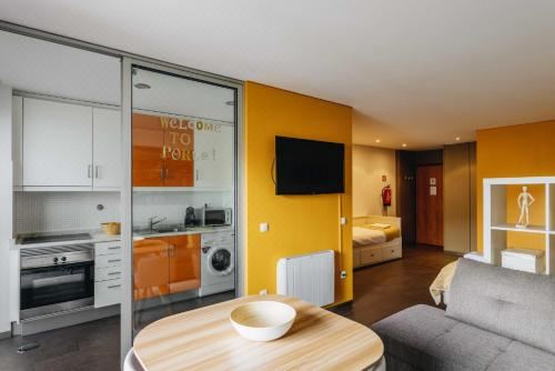 一室房（带阳台）