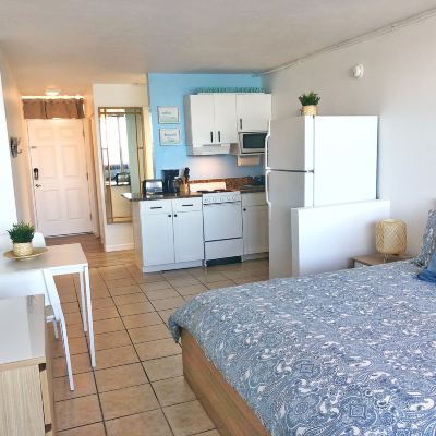 Panoramic Studio, 1 King Bed, Kitchen, Ocean View Pirates Cove Resort Studios Promo Code