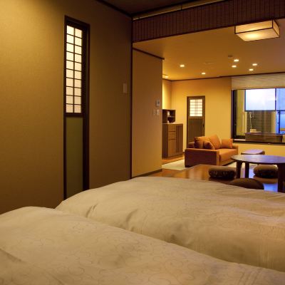 [Semi-Suite with Open Air]1 Room Type (2-4 People) [Japanese-Western Room][Non-Smoking]
