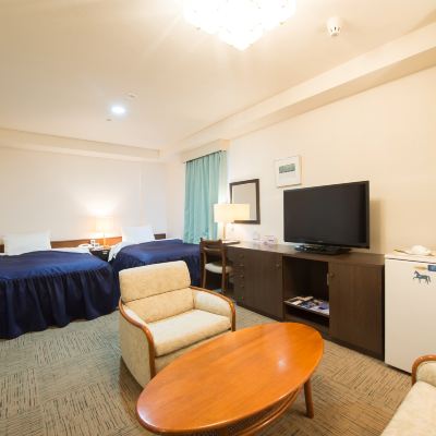 デラックススタンダードマウンテンビューツインルーム(禁煙) 静内エクリプスホテル クーポン