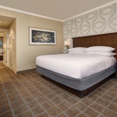 2 Room Premium Suite-1 King Bed Hearing Access Embassy Suites by Hilton San Diego - La Jolla Promo Code