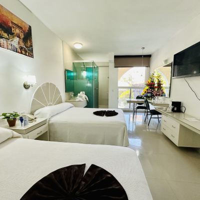 Executive Room, 2 Double Beds, Non Smoking, Pool View Hotel Plaza Caribe Promo Code