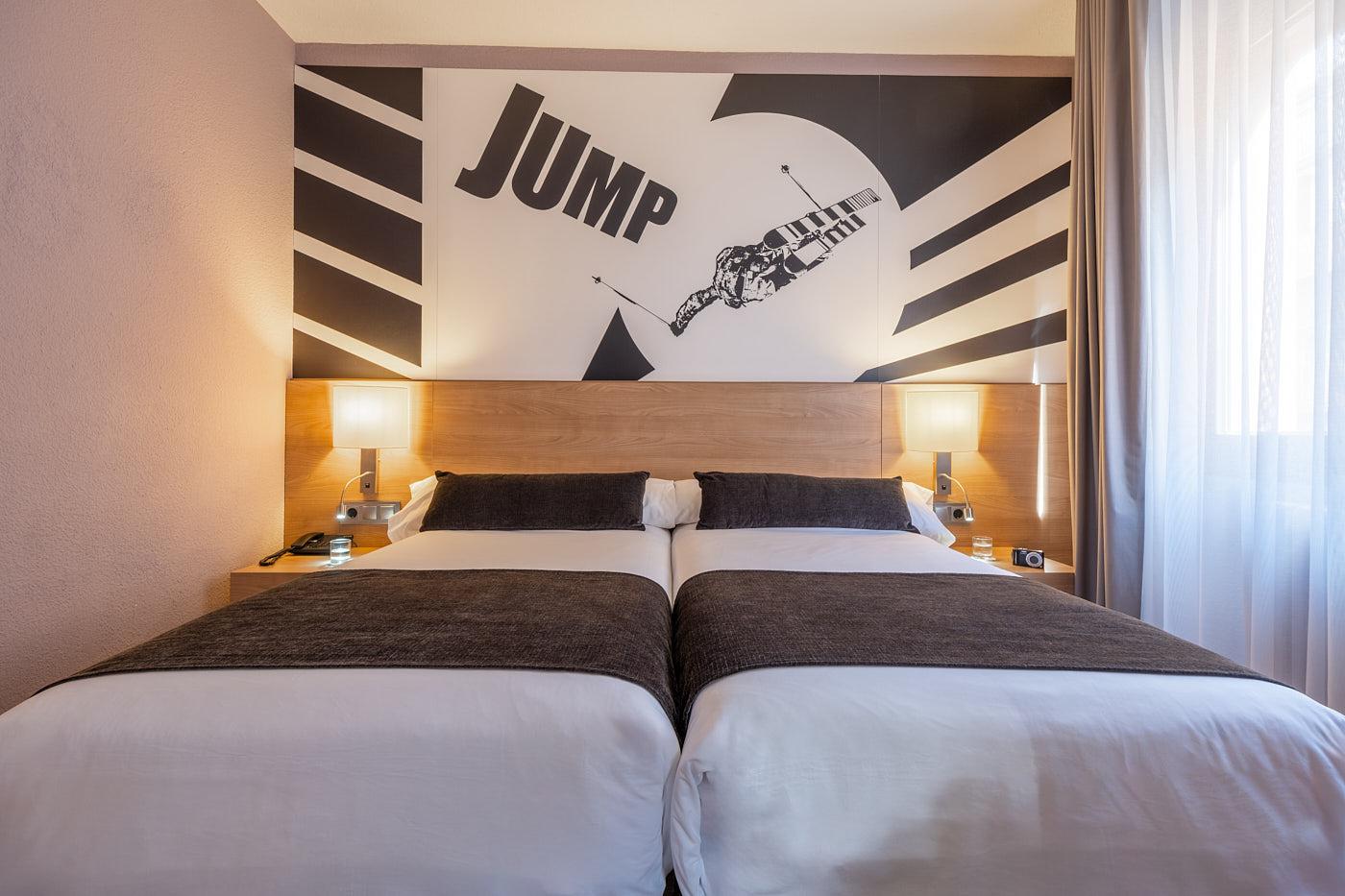 双人或双床运动房