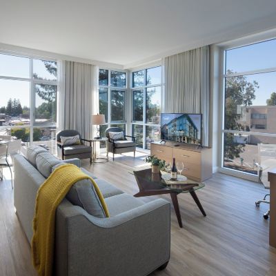 Panoramic Suite, 1 King Bed with Sofa Bed (Cityscape Corner Apartment Suite) Art House Promo Code