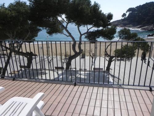 带海景的双人房