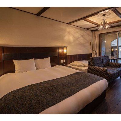 エコノミーツインルーム 露天風呂付き(ダブル+シングルベッド) ラビスタ霧島ヒルズ クーポン