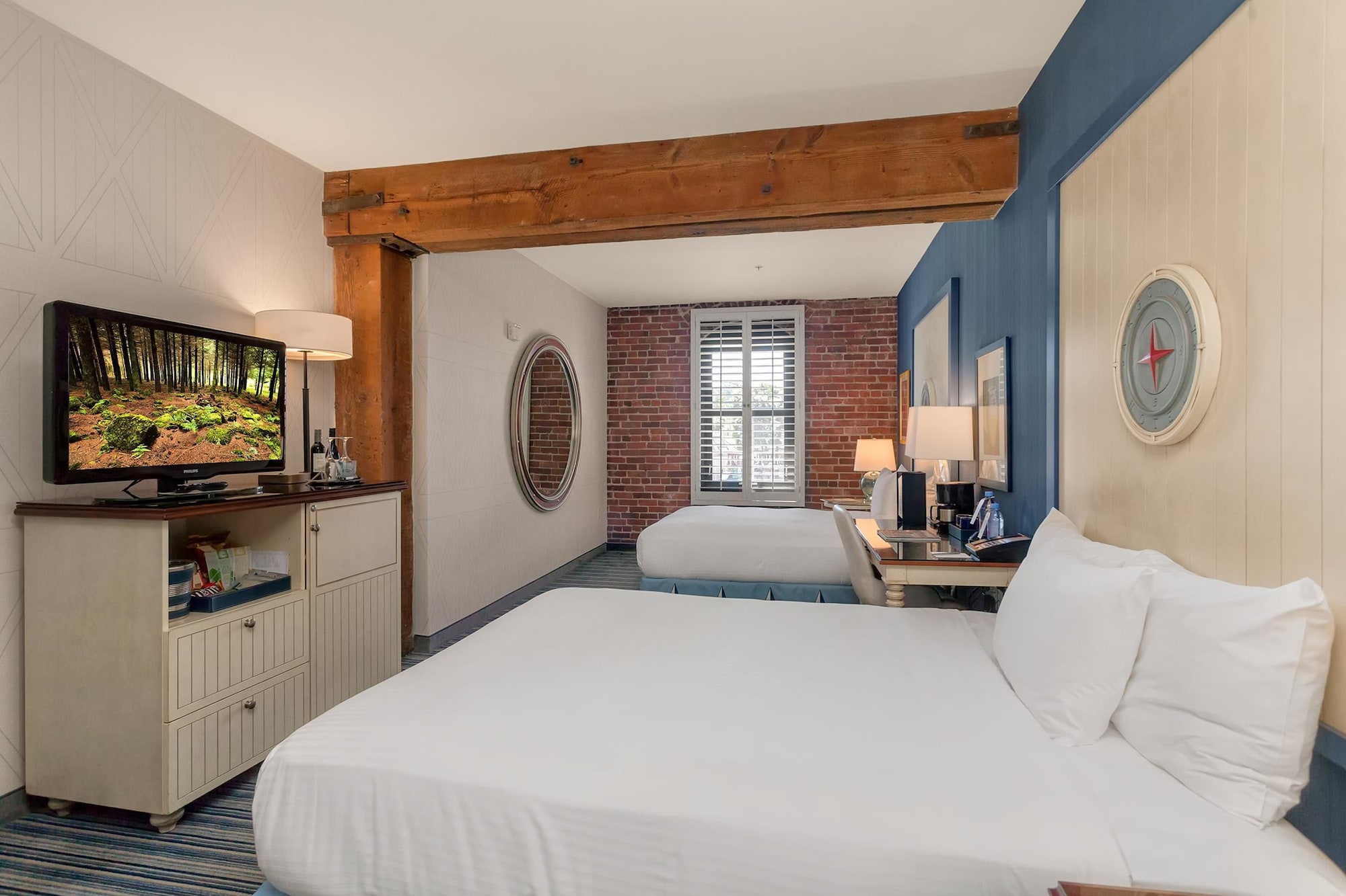 湾景两张大床房