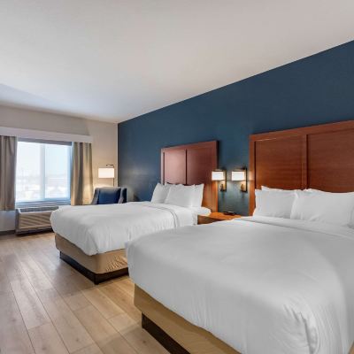 Standard Room, 2 Queen Beds, Non Smoking Comfort Suites Promo Code