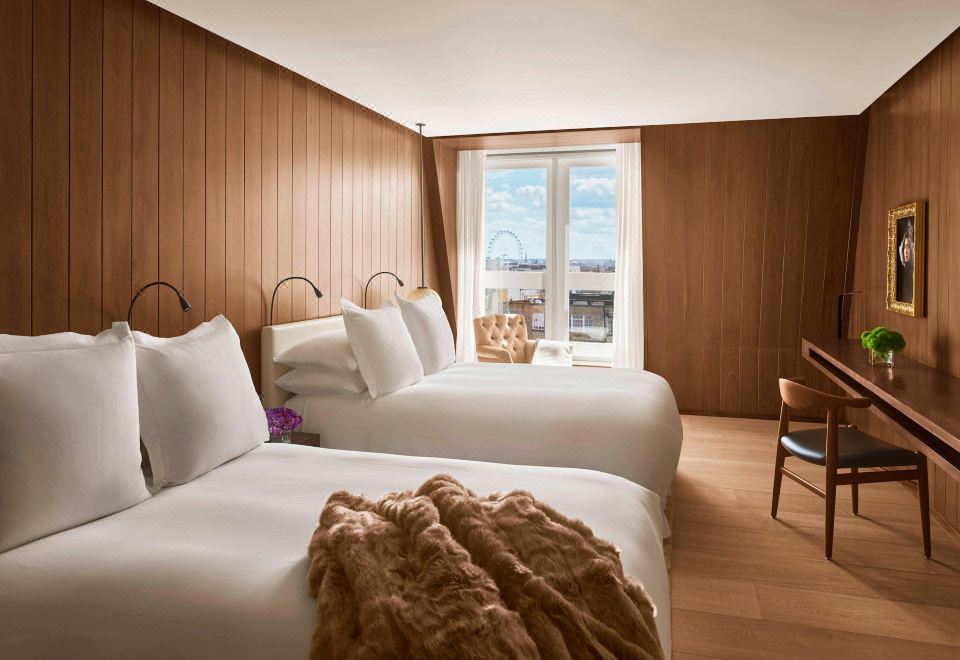 家庭兩張雙人床房