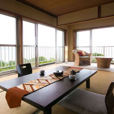 和風コーナーオーシャンビュールーム いせえび荘 クーポン