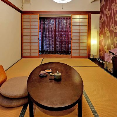 和室(禁煙) 和食とイタリアンの融合が楽しめる料理宿　湯田上温泉　旅館初音 クーポン