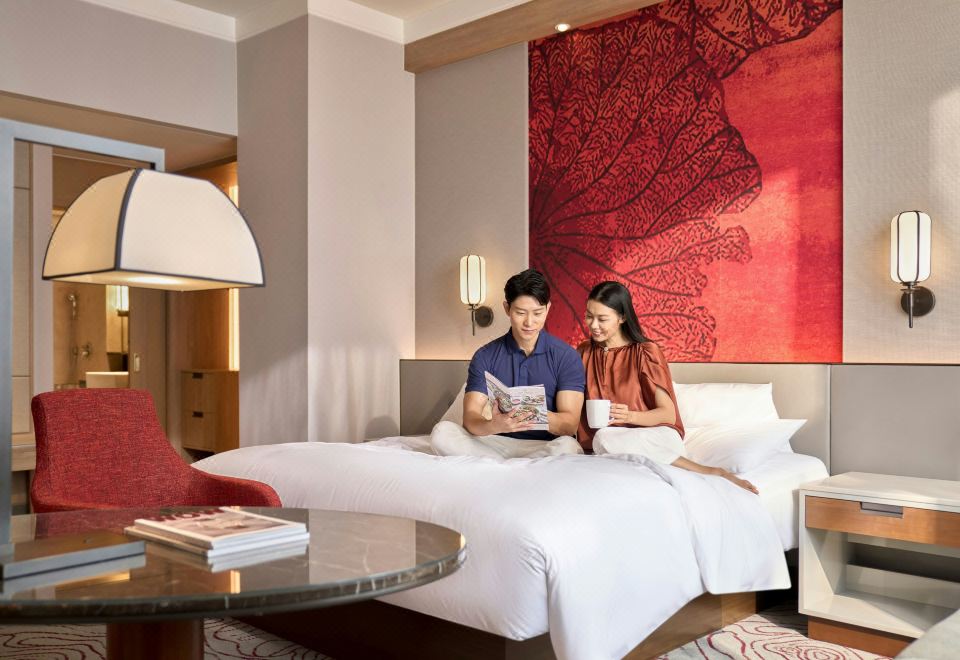 可使用俱樂部休息室, 客房, 1 張特大床