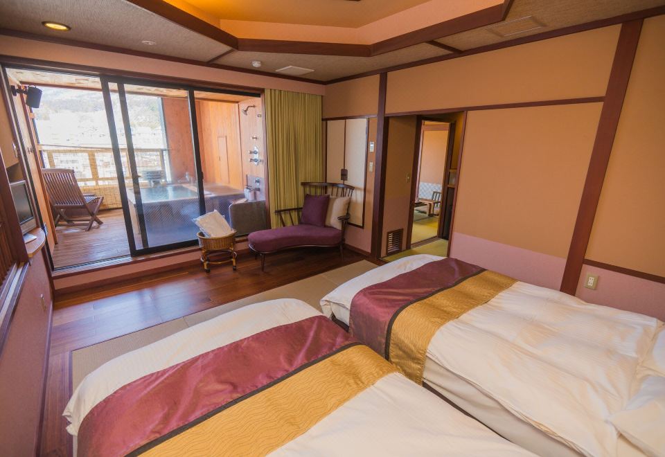 和洋式套房（带露天浴池）