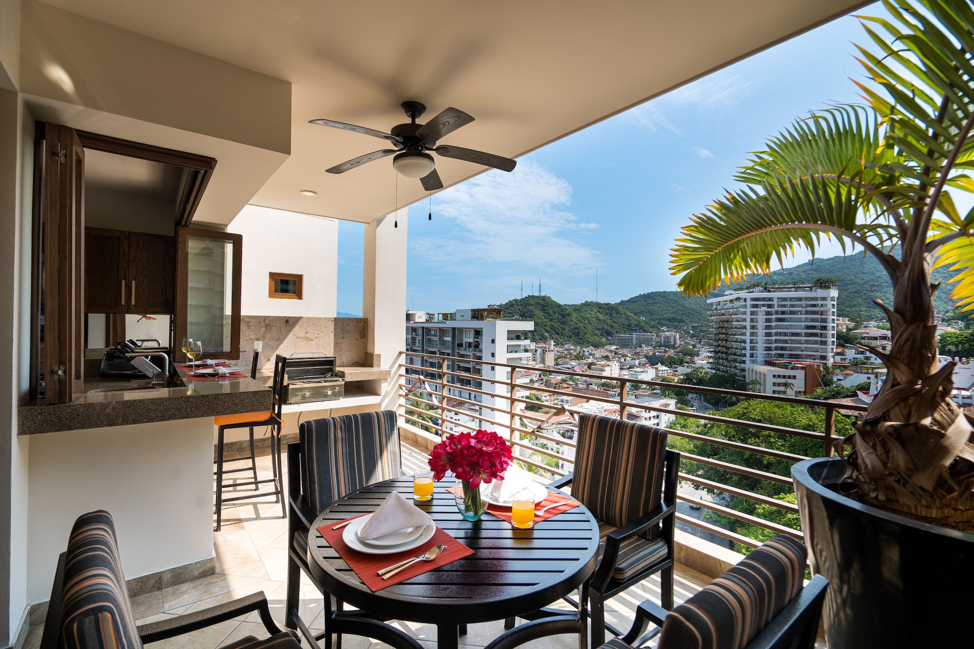 奢华顶层房， 1 间卧室， 山景