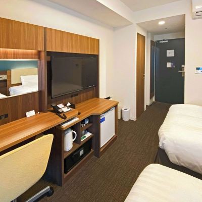 客房， 多張床， 無煙房 札幌薄野舒適飯店優惠