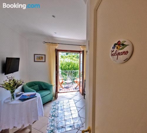 带露台的双人房