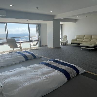 和風モダン和洋折衷スタイルデラックスオーシャンビュースイート和室(禁煙) 活魚の美舟 クーポン