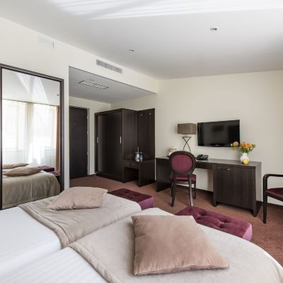 Standard Twin Room with Atrium View Amberton Cathedral Square Hotel Vilnius Promo Code