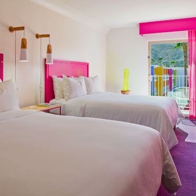 Suite, 2 Queen Beds, Patio, Poolside The Saguaro Palm Springs Promo Code