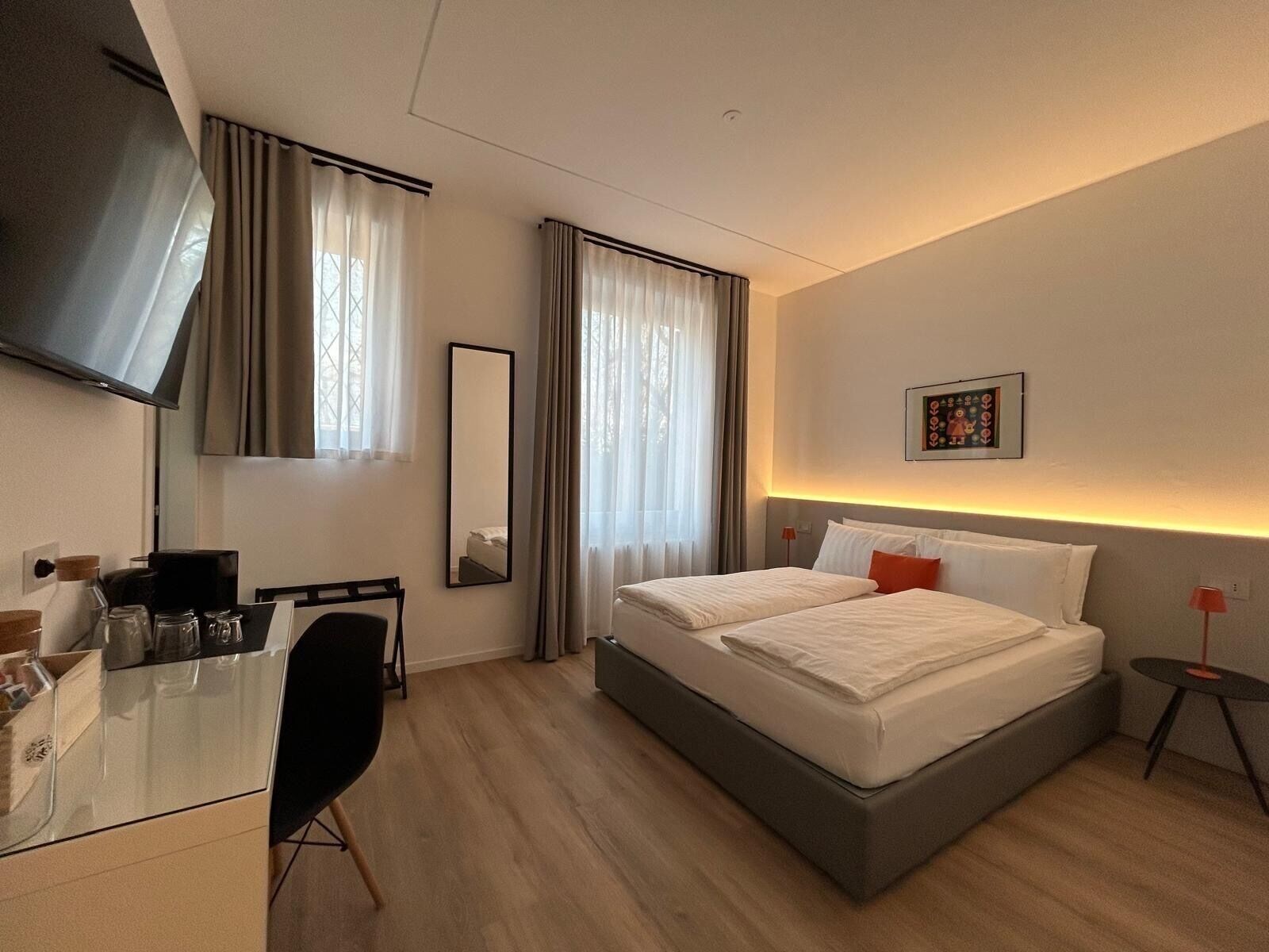 经典双人房（1 张双人床）， 1 张双人床， 无烟房， 私人浴室