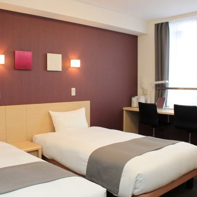 スタンダードシティビューツインルーム(禁煙) クォードイン yokote クーポン