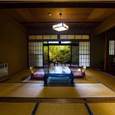 別館 低層階 デラックス, 隣接する日本式風呂付き, ガーデンビュー