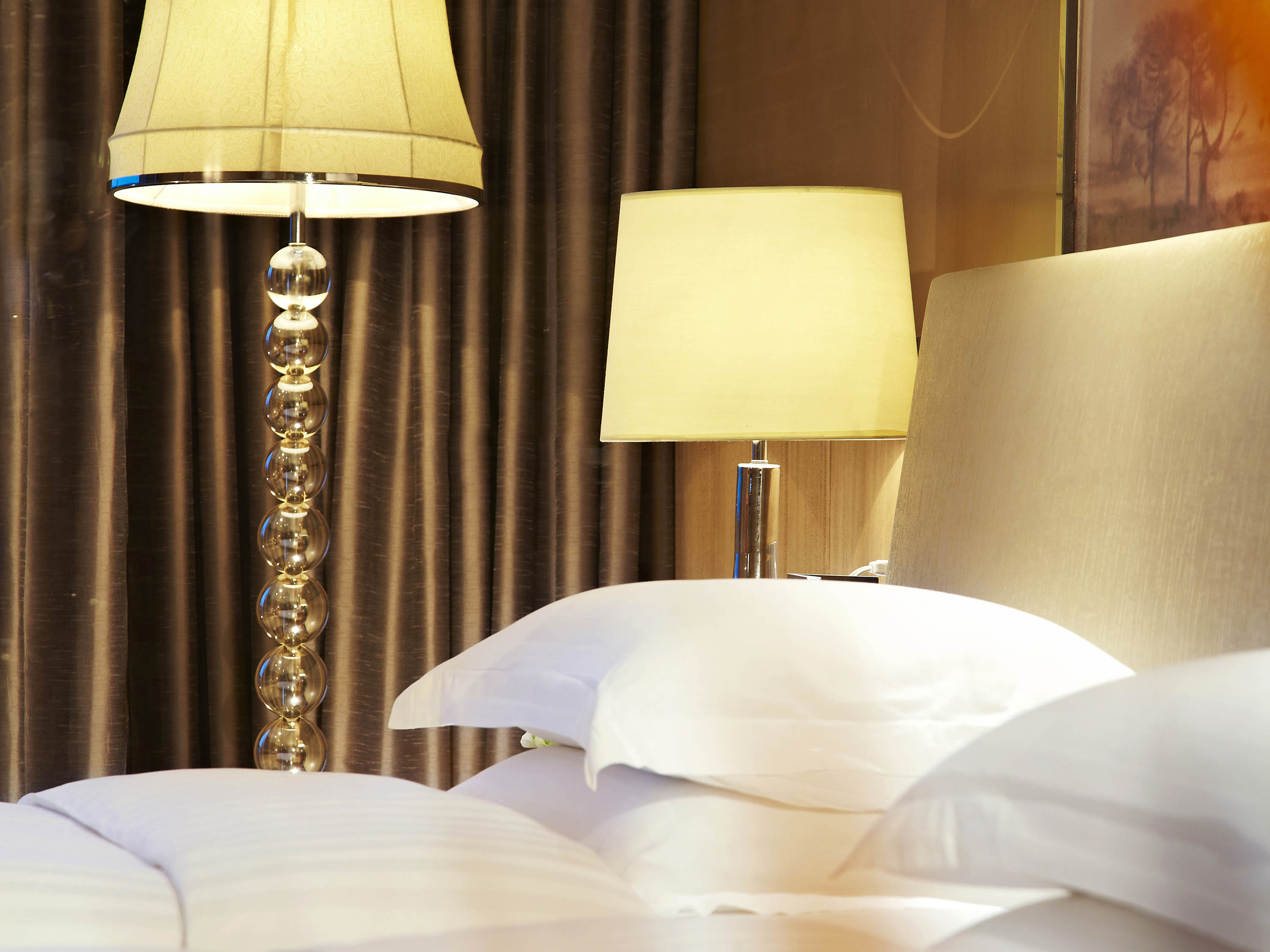 高级园景大床房