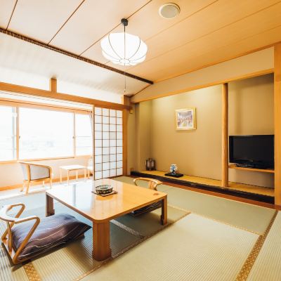 和風リバービュールーム(浴室) 美白の湯宿　大江本家 クーポン