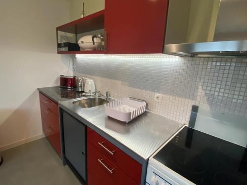 高级一卧室带阳台公寓